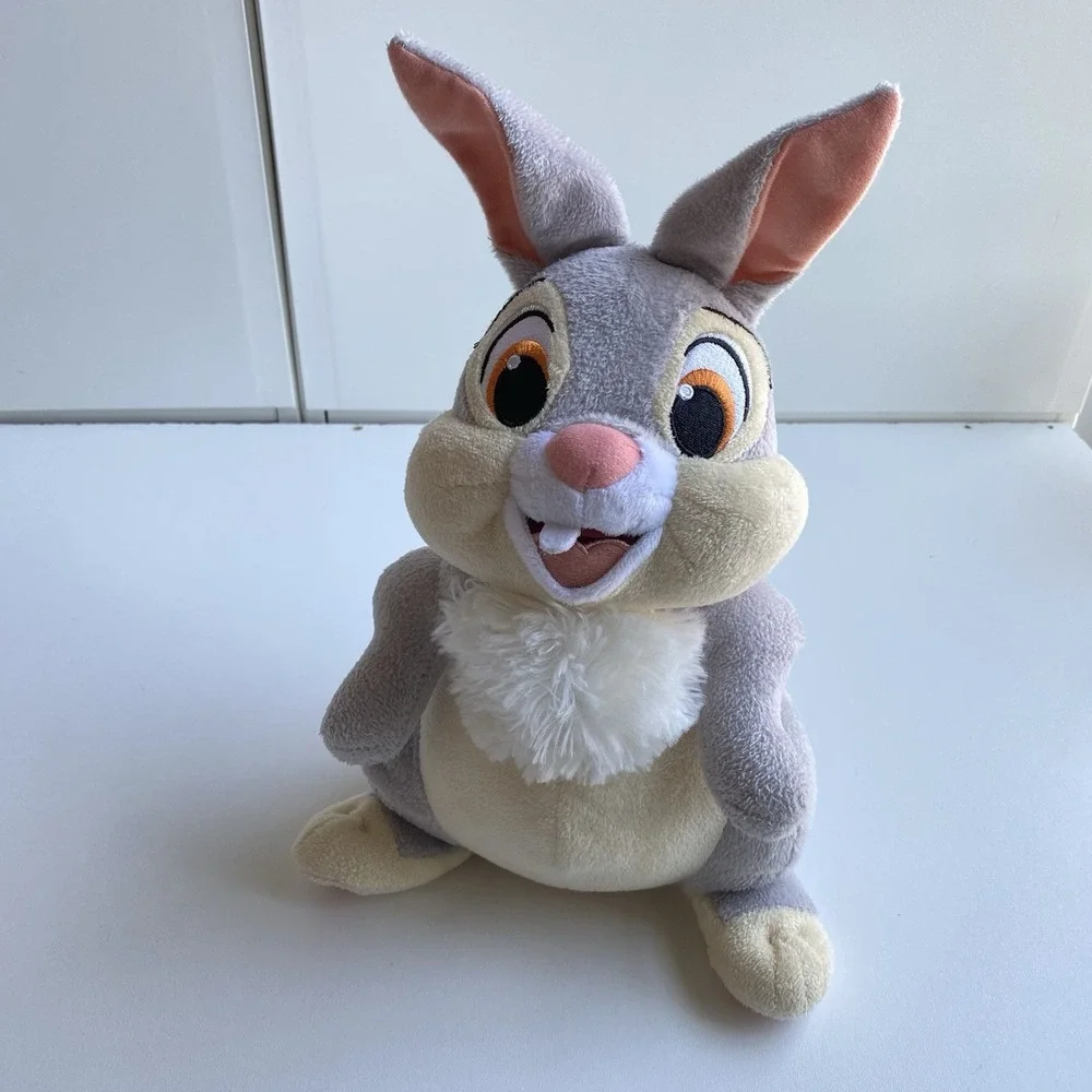 Disney Thumper Bunny Rabbit Movie Bambi Plush Gray Easter‎ Stuffed Animal 12